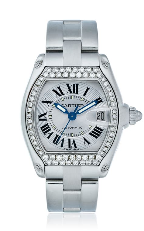 cartier roadster with diamonds.